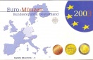 BRD-Kursmünzensatz 2003, Polierte Platte, ADFGJ