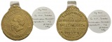 vergoldete Pappmedaille o.J.; Ø 56,6 mm; 7,55 g