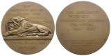 Bronzemedaille, Jahrhundertfeier Schlacht von Aspern 1909; 60,...