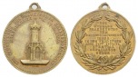 Brandenburg, Bronzemedaille, Einweihung märk.Kriegerdenkmal 1...