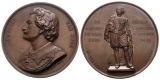 Belgien, Bronzemedaille 1856; ANTOINE VAN DYCK; 147,3 g; Ø 68 mm