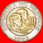 # BANK 1993: PHILIPPINEN ★ 10 PISO 2003 ENTDECKUNG MÜNZE! E...