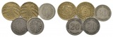 Deutsches Reich, 5 Kleinmünzen (2x Fälschung)