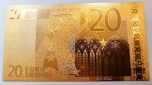 Deutschland Original-Replik der 20 Euro  Banknote 2002 mit 24-...