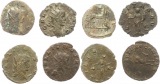 0306 Rom Gallienus, Lot mit vier AE Antoninianen