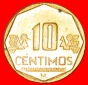# VÖGEL: PERU ★ 10 CENTIMOS 2009 VZGL STEMPELGLANZ!