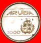 # NIEDERLANDE: ARUBA ★ 5 CENTS 2000 VZGL STEMPELGLANZ!