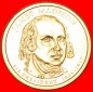 § MADISON (1809-1817): VEREINIGTEN STAATEN USA ★ 1 DOLLAR 2...