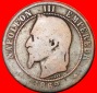 # NAPOLEON III (1852-1870): FRANKREICH ★ 10 CENTIMES 1862BB!...