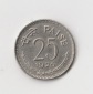 25 Paise Indien 1976 ohne Münzzeichen   (I454)