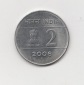2 Rupees Indien 2006 mit Raute unter der Jahreszahl (I460)