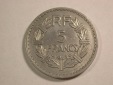 C05 Frankreich 5 Franc 1946 in ss-vz  Originalbilder