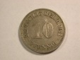 C05 KR  10 Pfennig 1911 G in ss/ss+  Originalbilder