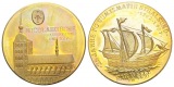 Stralsund, Bronzemedaille FG Numismatik 1987; 25,97 g, Ø 40,2...
