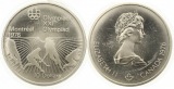 784 Kanada 10 Dollar Olympiade 1976 Silber 44,9 g. Fein Stempe...