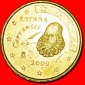 # GANS FEDER: SPANIEN ★ 10 EURO CENT 2009! OHNE VORBEHALT! J...