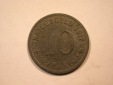 C09 Notgeld Lethmathe Kr. Iserlohn 10 Pfennig 1917 sehr selten...
