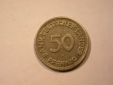 C09 BRD  50 Pfennig BDL 1949 G in ss+ Orginalbilder