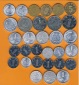 China Lot 31 Münzen nur verschiedene Jahrgänge.