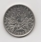 5 Francs Frankreich 1990  (I779)