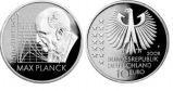 10 Euro BRD 2008, Max Planck Silbermünze,höchste Prägequali...
