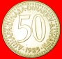 # ERSTE INFLATION (1985-1988): JUGOSLAWIEN ★ 50 DINAR 1985 V...
