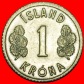 # GROSSBRITANNIEN 4 GEISTEN (1976-1980): ISLAND ★ 1 KRONER 1...