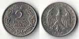 BRD, Weimarer Republik 2 Reichsmark  1926 J    FM-Frankfurt Fe...