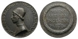 Italien; Bronzemedaille o.J.; Bildnis des J. A. Tuscanus; 105,...