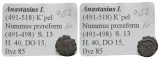 Antike, Byzanz, Kleinbronze; 0,51 g
