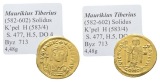 Antike, Byzanz, Solidus, Gold; 4,47 g