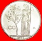 + GÖTTIN MINERVA (1954-1989): ITALIEN ★ 100 LIRE 1971R VZGL...