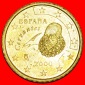 + GANS FEDER (1999-2006):SPANIEN★50 EURO CENT 2000 NORDISCHE...