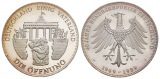 BRD; Silbermedaille 1989; PP; 999 AG; 20,33 g, Ø 40 mm