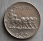 Italien 50 Centesimo 1925  KM-Nr. 61.1 glatter Rand