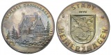 Medaille; Stadt Meinerzhagen 1975 - Schloss Badinghagen; AG 0,...