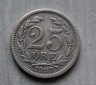 Schweden 25 Öre  1907 Oscar II  KM # 775 Silber