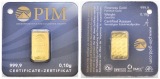 0,1 g Feingold. PIM Gold GmbH