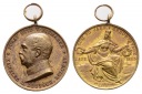 Linnartz Bismarck, Tragbare Bronzemedaille 1885 (v. Loos), 70....