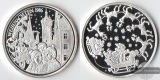 Deutschland  Medaille  Weihnachten 1986   FM-Frankfurt   Feins...