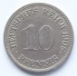 Deutsches Reich 10 Pfennig 1908 G