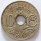 Frankreich 10 Centimes 1936
