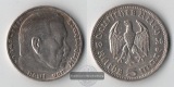 BRD, Drittes Reich 5 Reichsmark  1936 D  Paul von Hindenburg  ...