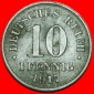 + ADLER: DEUTSCHLAND ★ 10 PFENNIG 1917! OHNE VORBEHALT!