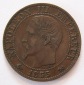 Frankreich Cinq 5 Centimes 1855 B