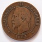 Frankreich Dix 10 Centimes 1864 K
