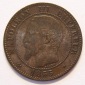 Frankreich 2 Centimes 1855 BB Mzz. ANKER !!