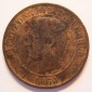 Frankreich Dix 10 Centimes 1854 W
