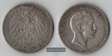 Preussen, Kaiserreich  5 Mark  1901 A   Wilhelm II. 1888-1918 ...