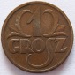 Polen 1 Grosz 1938